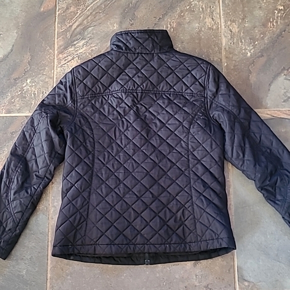 Women's Lands End Jacket S/P 6-8 Black - Picture 6 of 10